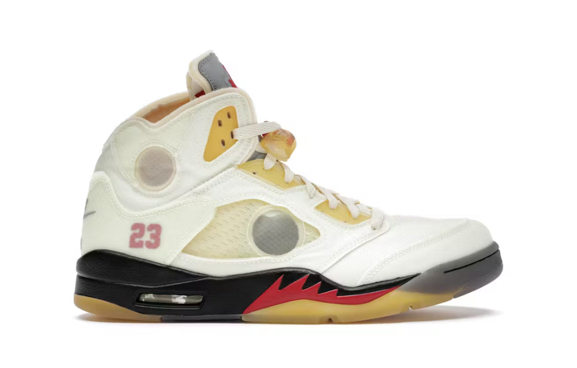 Jordan 5 Off-White Sail
