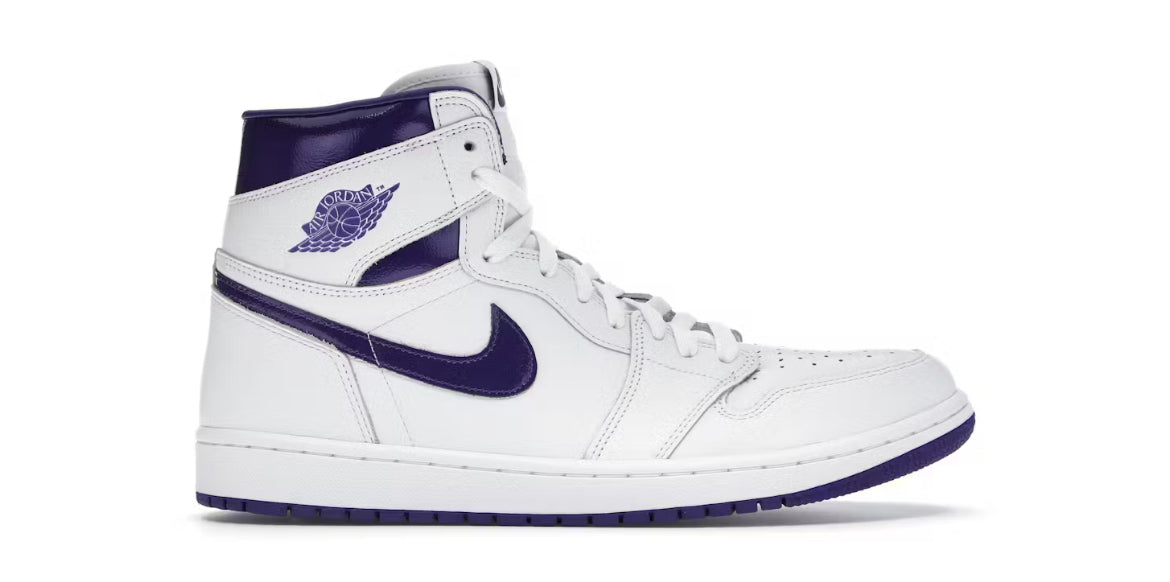 Jordan 1 High Metallic Court Purple