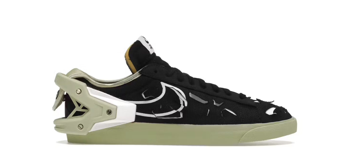 Nike Blazer Low Acronym Black Olive Aura