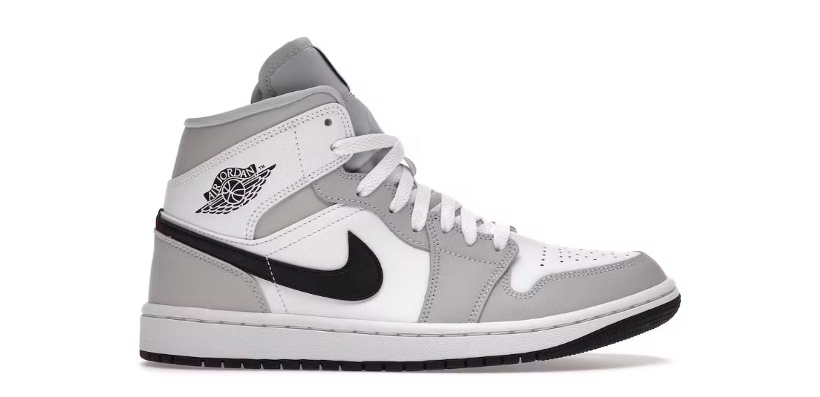 Jordan 1 Mid Light Smoke Grey