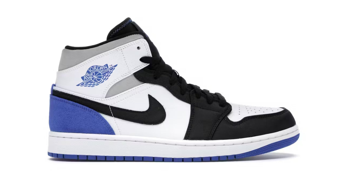 Jordan 1 Mid Royal Black Toe