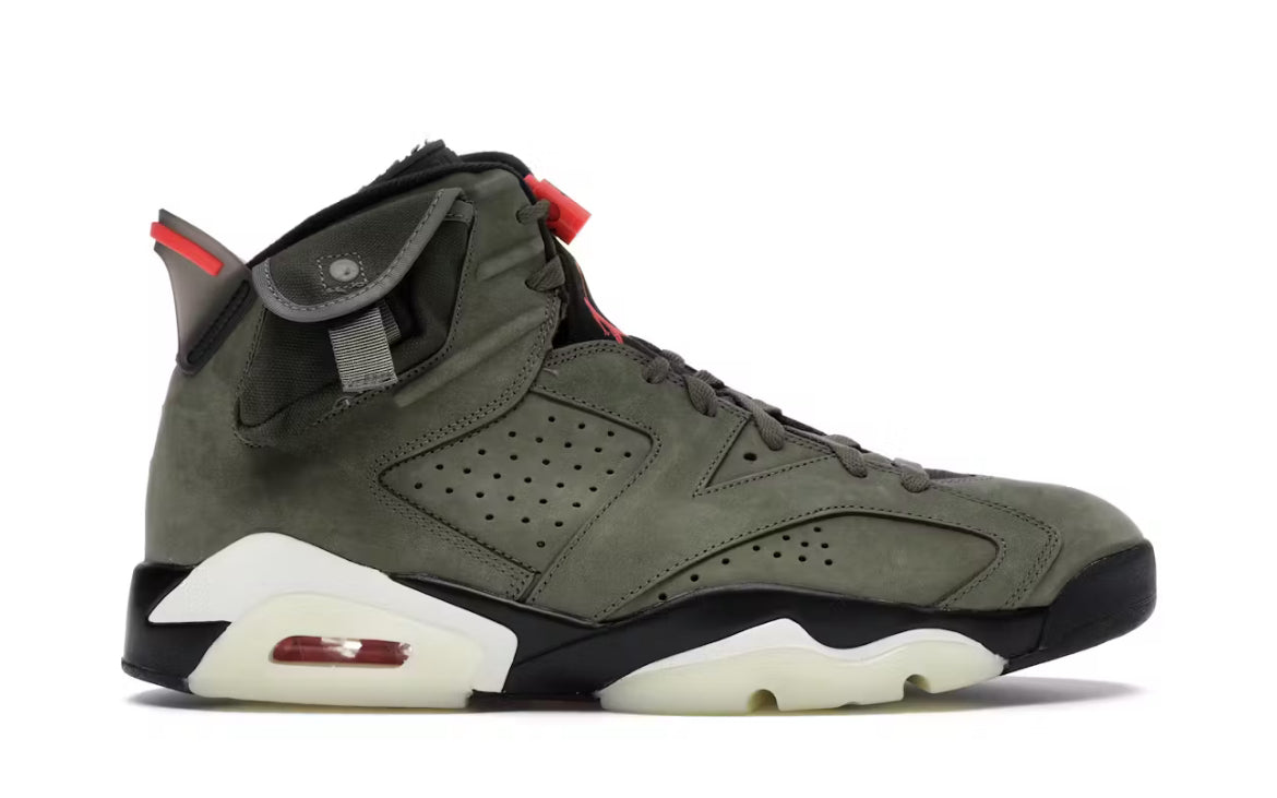Jordan 6 Travis Scott Olive