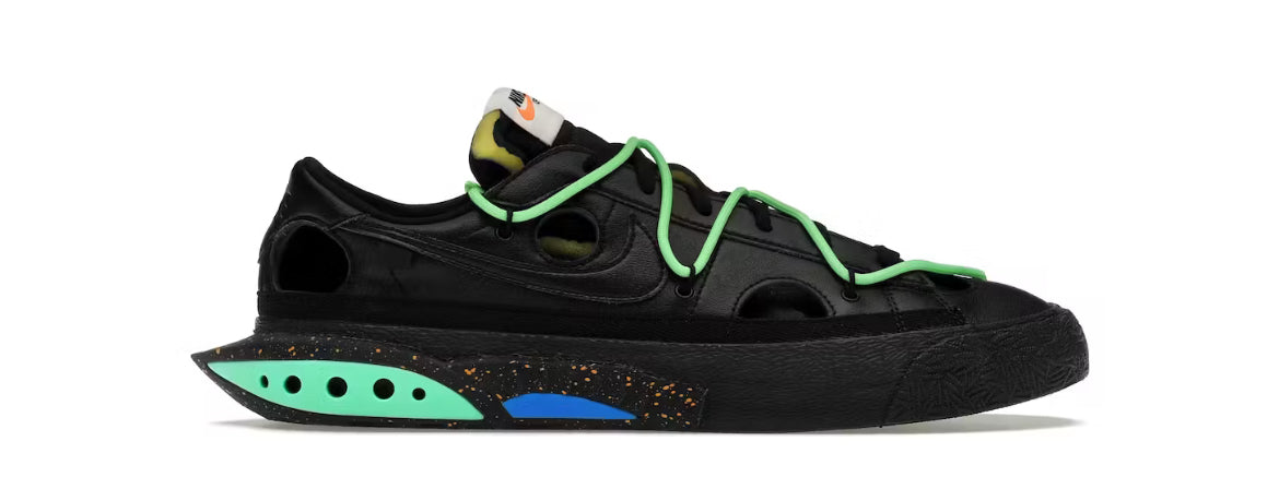 Nike Blazer Low Off-White Black Electro Green