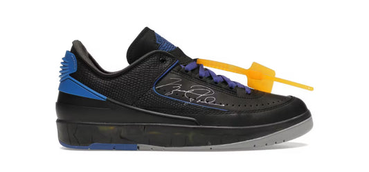 Jordan 2 Low Off-White Black Blue