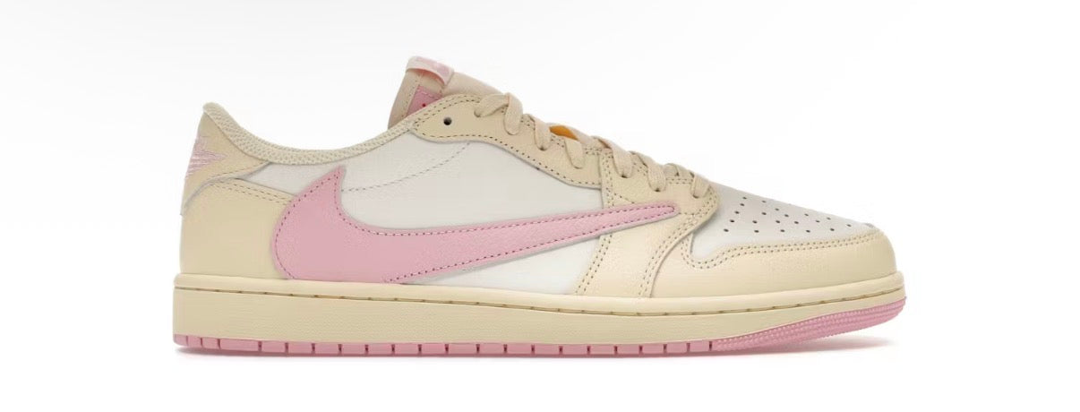 Jordan 1 Low Travis Scott Shy Pink